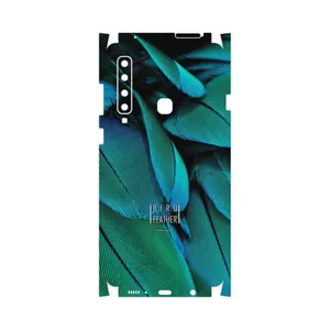 MAHOOT Green Feather-FullSkin Cover Sticker for Samsung Galaxy A9 2018
