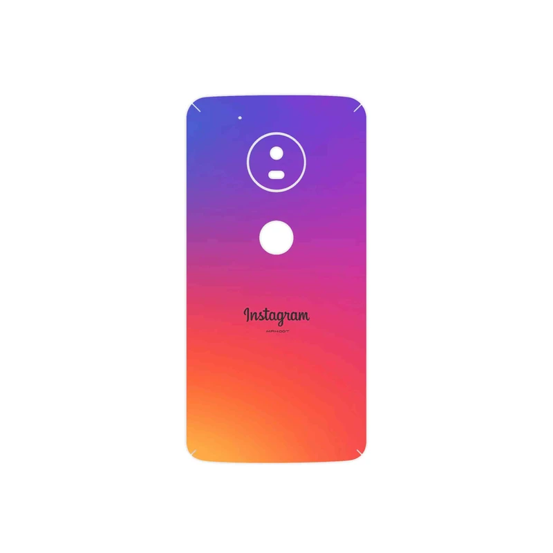 برچسب پوششی ماهوت مدل Instagram مناسب برای گوشی موبایل موتورولا Moto G5