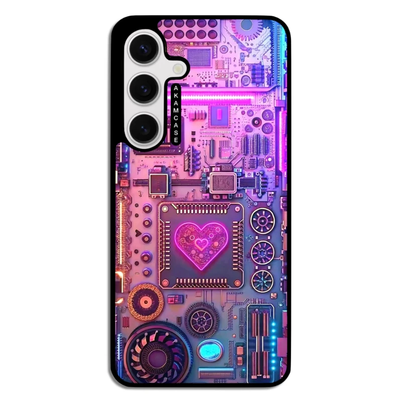 کاور آکام مدل AMC-WSGS24-NEON-12 مناسب برای گوشی موبایل سامسونگ Galaxy S24