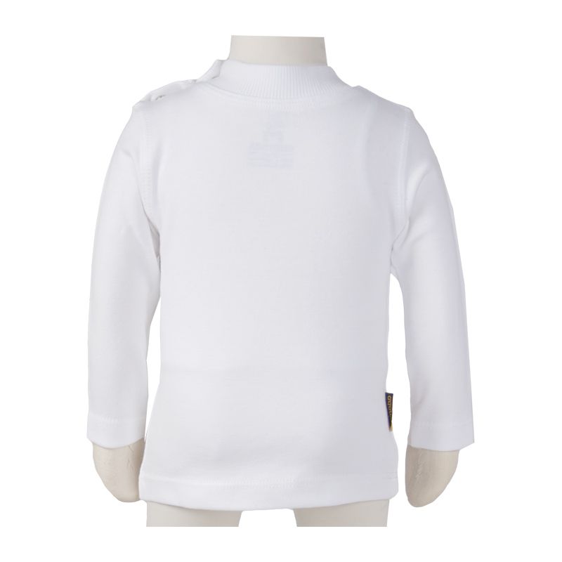 تی شرت آستین بلند بچگانه آدمک کد 1472681 رنگ سفید -  - 4