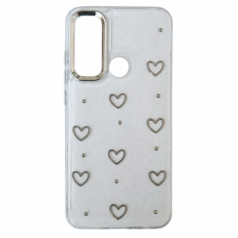کاور مدل رزینی شاین طرح قلب مناسب برای گوشی موبایل شیائومی Redmi Note 8 / Note 8 2021 
