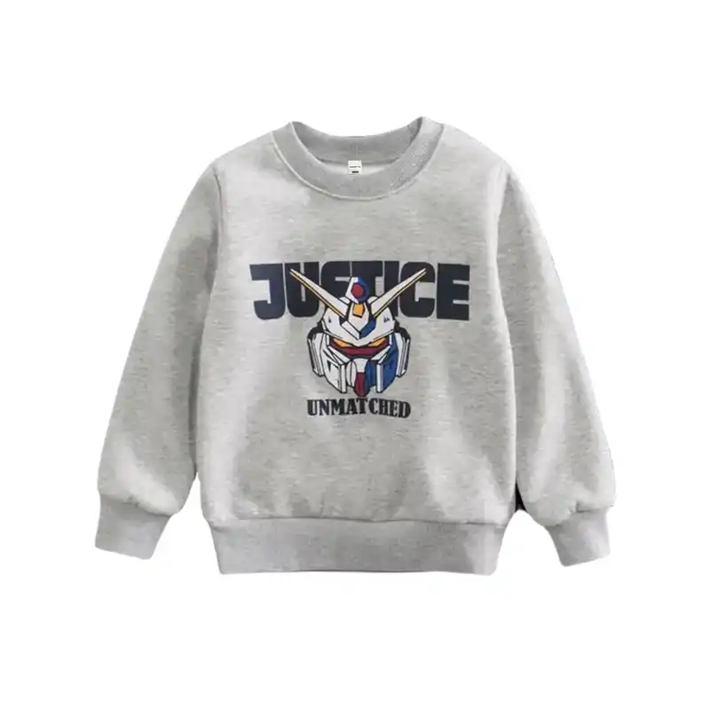 سویشرت پسرانه هومنیتی مدل WYKBSW2913-GRY