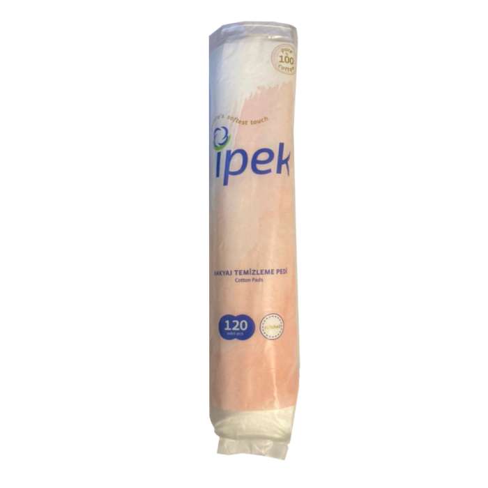 پد پاک کننده آرایش صورت ایپک مدل cotton بسته 120 عددی پد پاک کننده آرایش صورت ایپک مدل cotton بسته 120 عددی