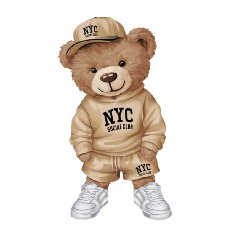 استیکر پارچه و لباس پاد آفرین مدل تدی کد 88