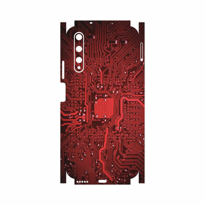 برچسب پوششی ماهوت مدل Red Printed Circuit Board-FullSkin مناسب برای گوشی موبایل هوآوی Nova 5T