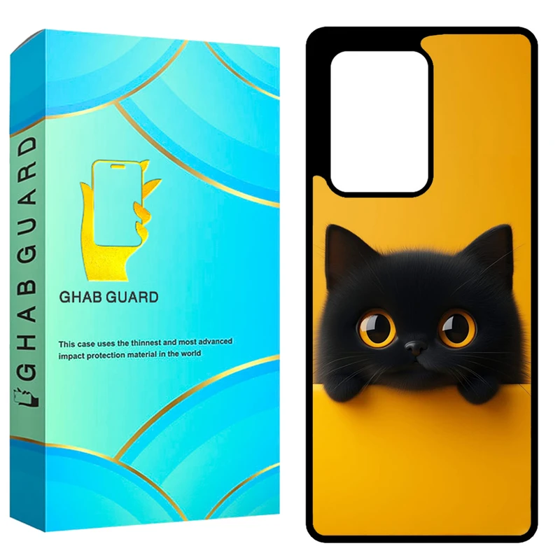 کاور قاب گارد طرح گربه مدل GCHPN20U مناسب برای گوشی موبایل سامسونگ Galaxy Note 20 Ultra 4G / Galaxy Note 20 Ultra 5G