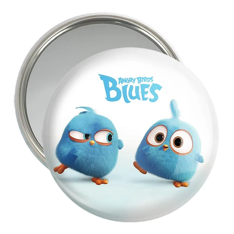 آینه جیبی خندالو مدل پرندگان خشمگین Angry Birds  کد 13862