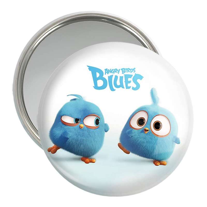 آینه جیبی خندالو مدل پرندگان خشمگین Angry Birds  کد 13862