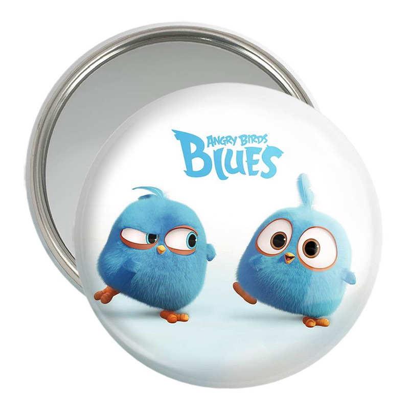 آینه جیبی خندالو مدل پرندگان خشمگین Angry Birds  کد 13862