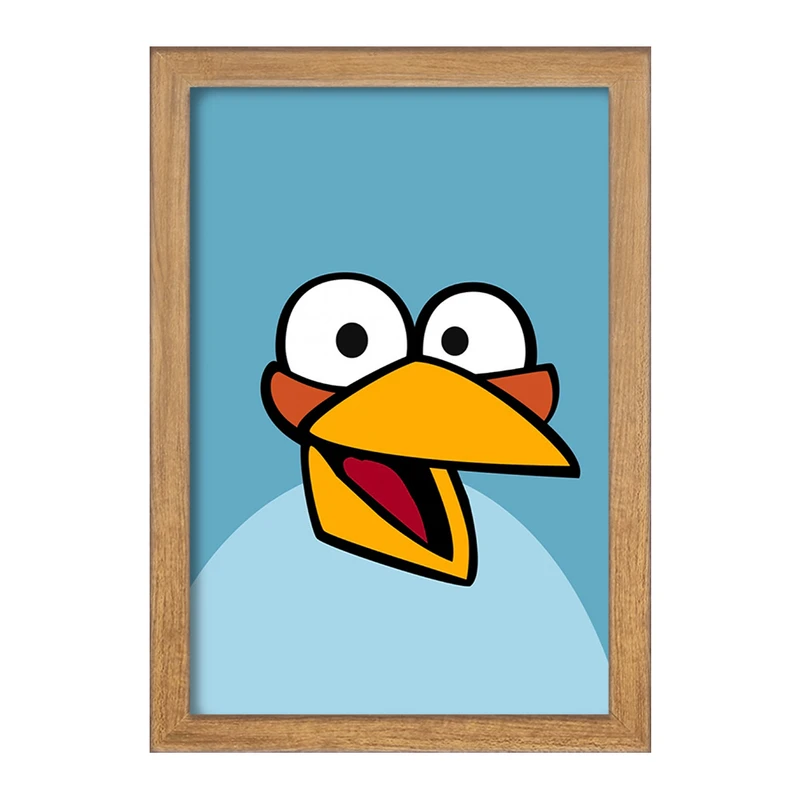 تابلو خندالو مدل پرندگان خشمگین Angry Birds  کد 13855