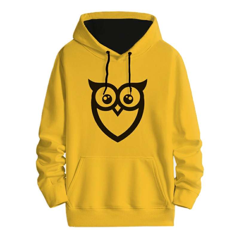 هودی زنانه مدل جغد O020YB