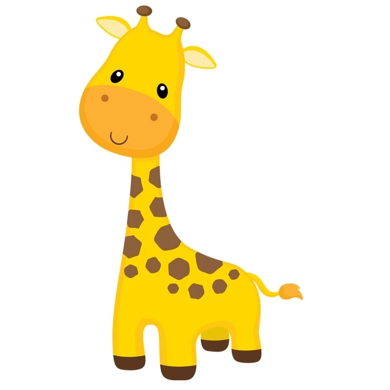 استند رومیزی تولد طرح زرافه مدل حیوانات جنگل کد GIRRAFE01S30