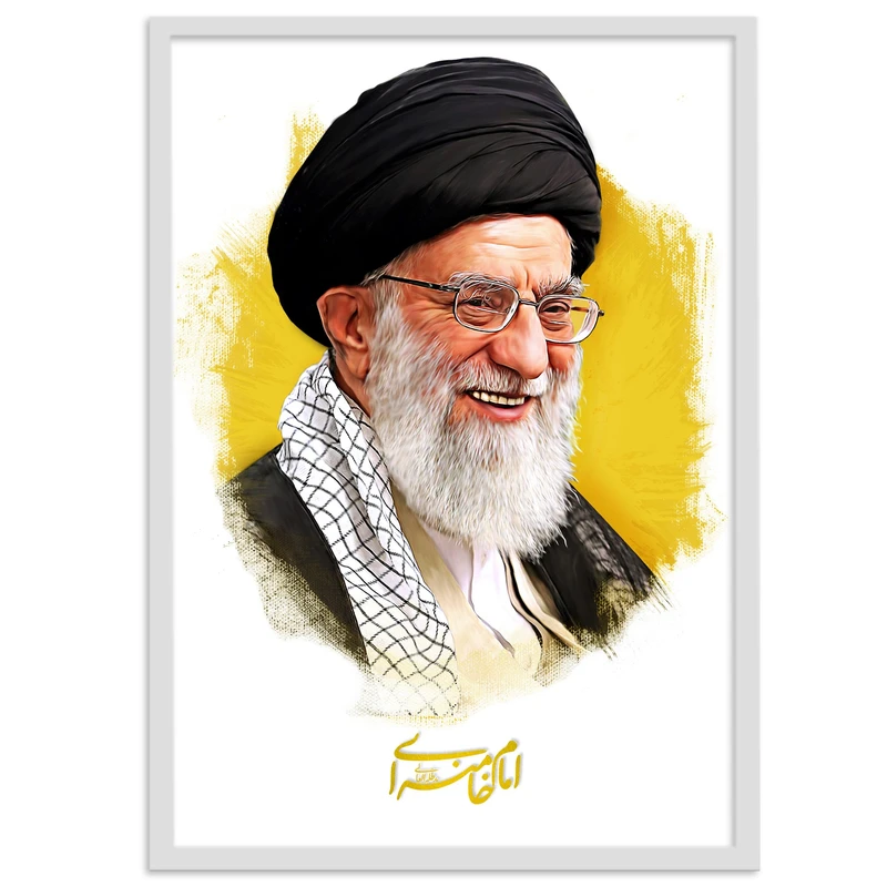 تابلو بکلیت طرح آیت الله سید علی خامنه ای مدل W-s2102
