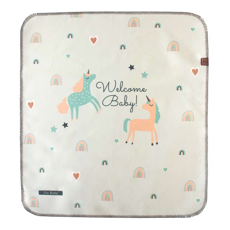 زیرانداز تعویض نوزاد دی روحه مدل یونیکورن