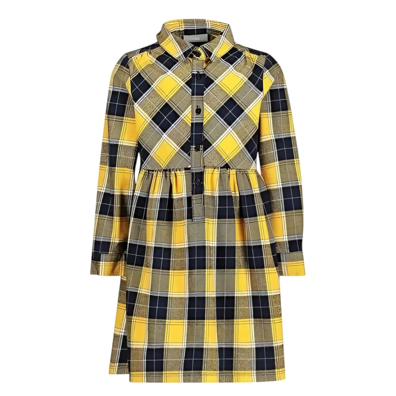 پیراهن آستین بلند دخترانه جی بی سی مدل عروسکی