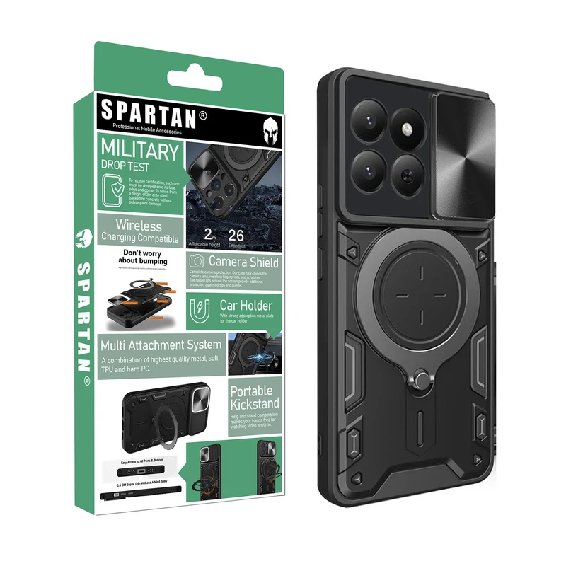 کاور اسپارتان مدل Magnet Ring مناسب برای گوشی موبایل آنر Honor X6c