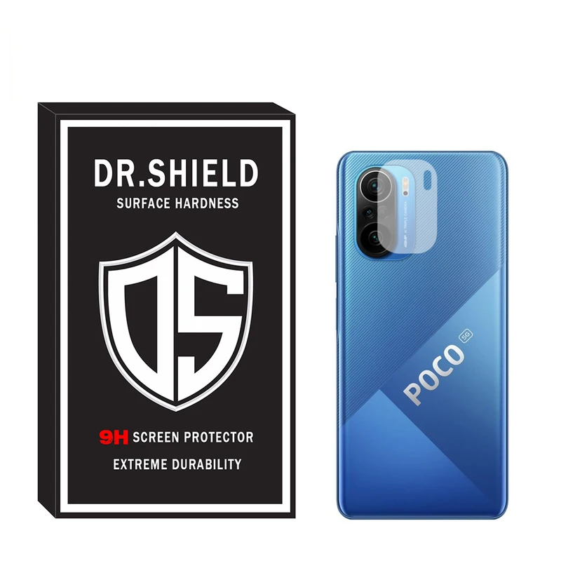 محافظ لنز دوربین دکتر شیلد مدل LNZDR مناسب برای گوشی موبایل شیائومی Poco F3 