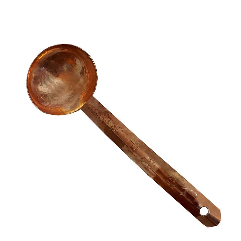 ملاقه مسی مدل چکش کاری کد 218