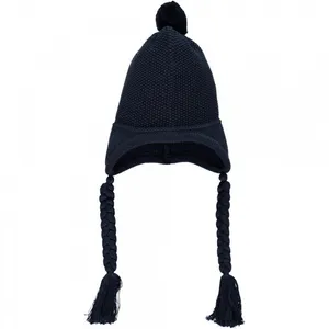 کلاه بافتنی بچگانه مدل 001 رنگ سرمه ای