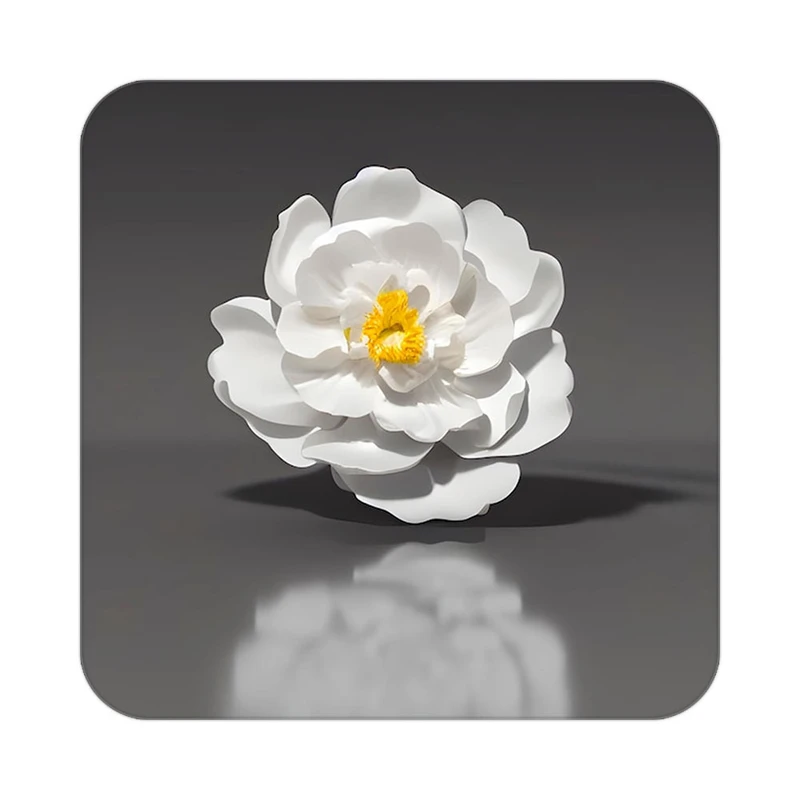 زیر لیوانی کاکتی طرح گل مدل mp19692