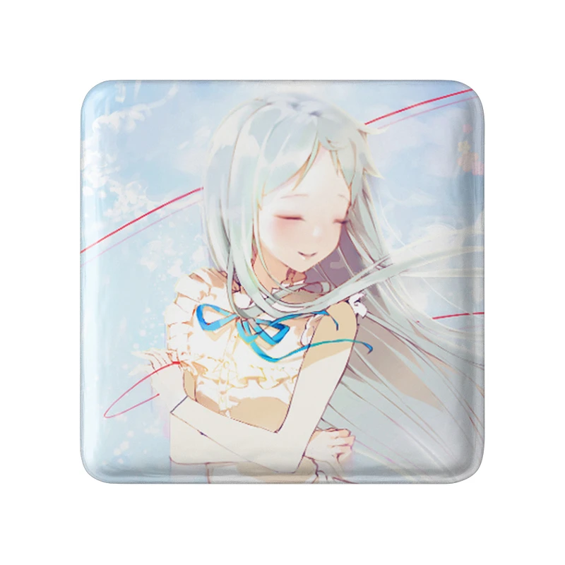 مگنت خندالو طرح میکو هونما انیمه آنوهانا مدل مربعی کد 31948