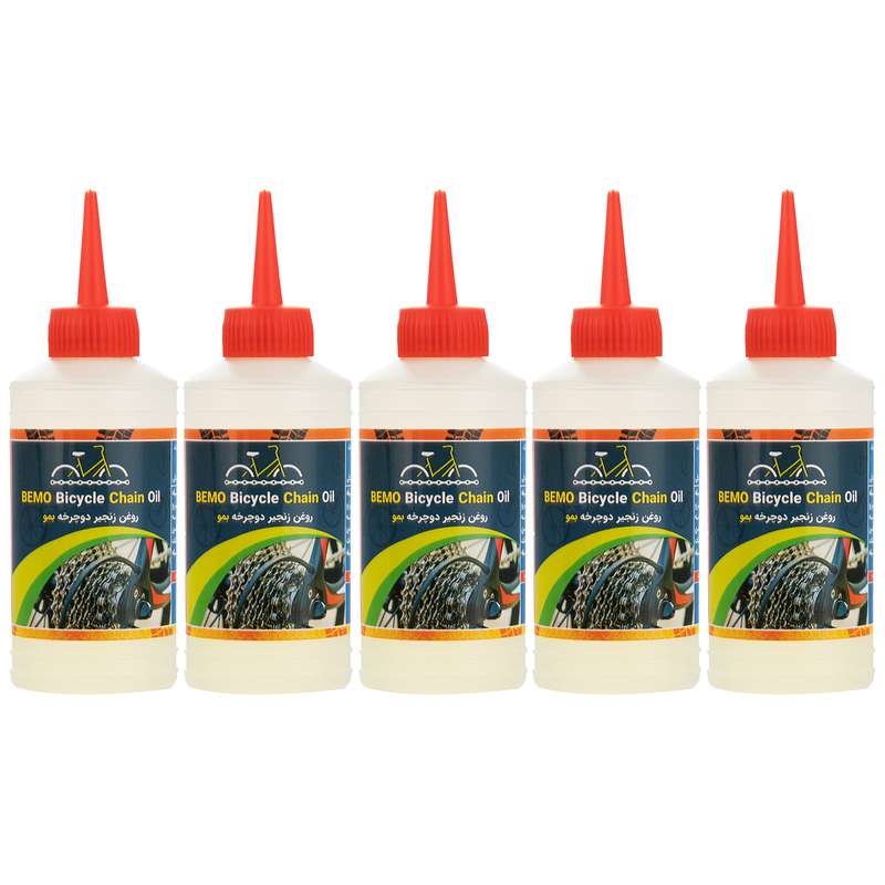 روغن زنجیر دوچرخه بمو مدل A200 حجم 80 میلی لیتر بسته 5 عددی روغن زنجیر دوچرخه بمو مدل A200 حجم 80 میلی لیتر بسته 5 عددی