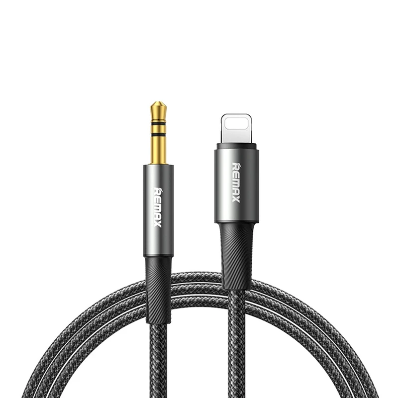 کابل تبدیل لایتنینگ به AUX ریمکس مدل C26 طول 1.2 متر