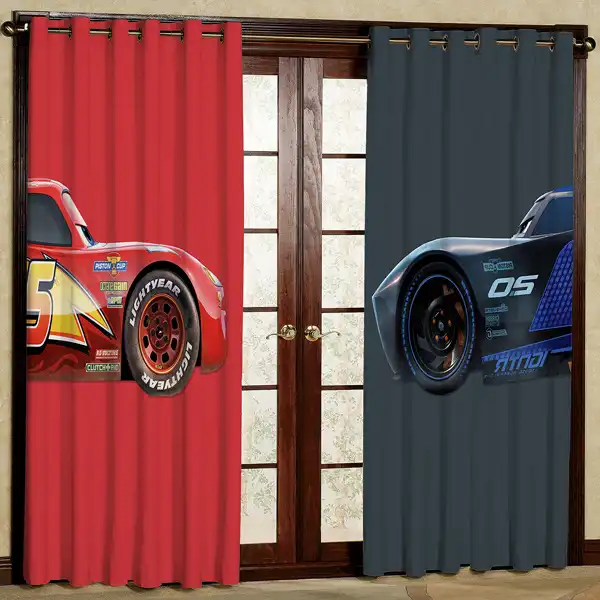 پرده مدل مخمل پانچی کد 7273 سایز 280x140 سانتی متر