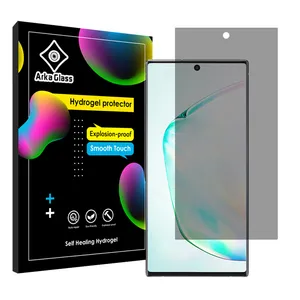 Arka Glass Tough model Privacy screen protector suitable for Samsung Galaxy Note10 Plus Mobile phone