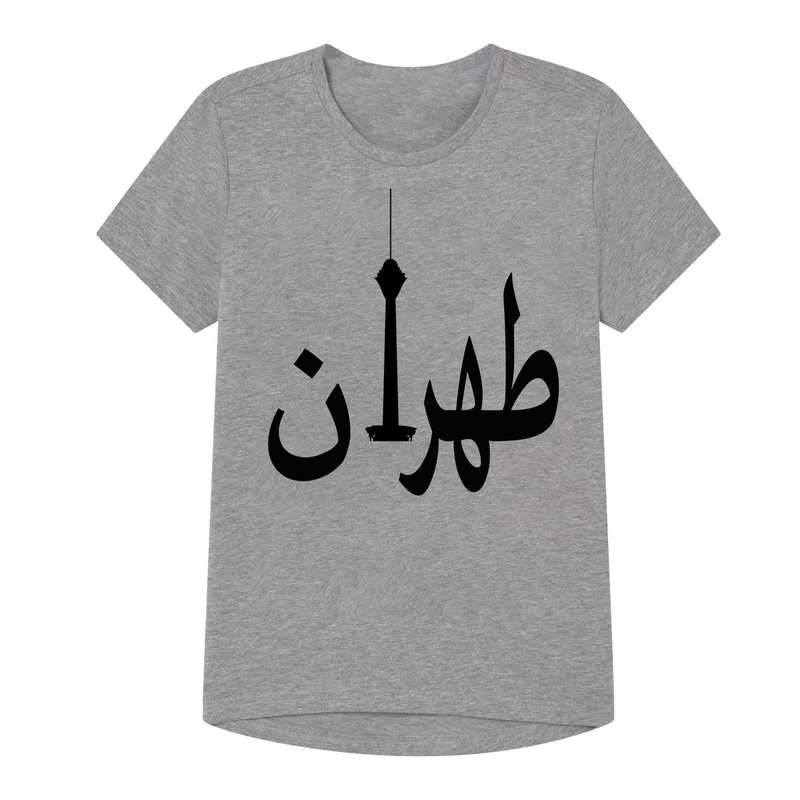 تی شرت آستین کوتاه پسرانه مدل movies کد B56 رنگ طوسی