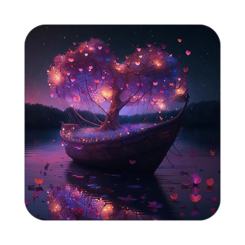 زیر لیوانی کاکتی مدل عاشقانه کد mp11195