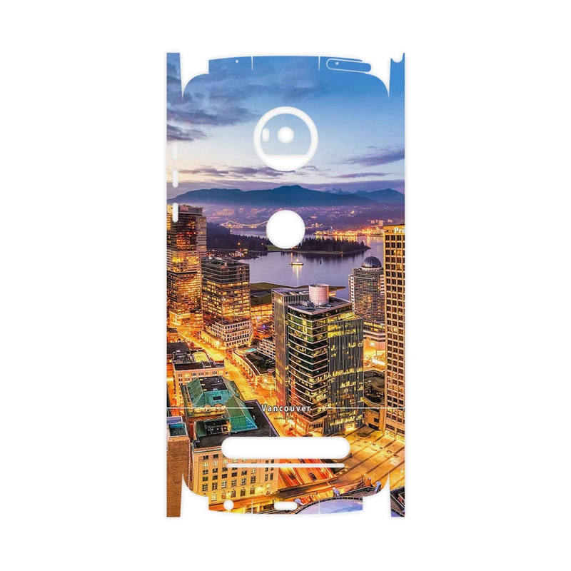 برچسب پوششی ماهوت مدل City of Vancouver-FullSkin مناسب برای گوشی موبایل موتورولا Moto Z2 Play