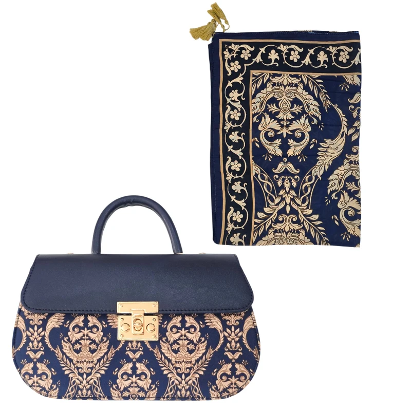 ست کیف و شال زنانه مدل ماندانا