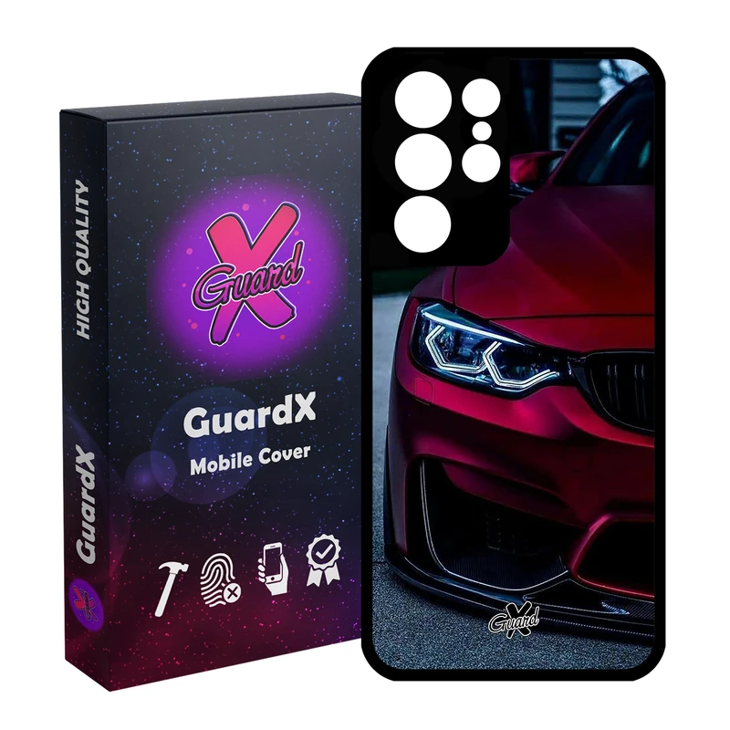 کاور گارد ایکس طرح BMW مدل Glass10298 مناسب برای گوشی موبایل سامسونگ Galaxy S21 Ultra