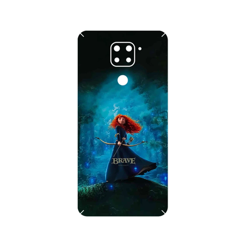 برچسب پوششی ماهوت مدل Brave مناسب برای گوشی موبایل شیائومی Redmi Note 9