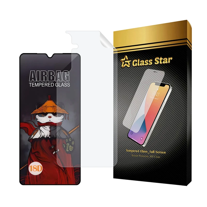 محافظ صفحه نمایش گلس استار مدل AIRNABKGS مناسب برای گوشی موبایل سامسونگ Galaxy A15 4G / A15 5G به همراه محافظ پشت گوشی