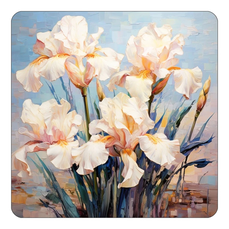 مگنت کاکتی طرح نقاشی رنگ روغن مدل mp71043