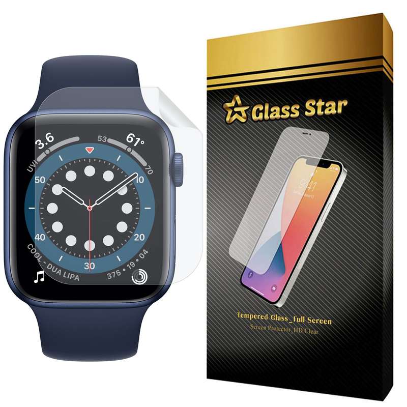 محافظ صفحه نمایش نانو گلس استار مدل TPWGA-Glass مناسب برای اپل واچ سری 6 44 میلی متر