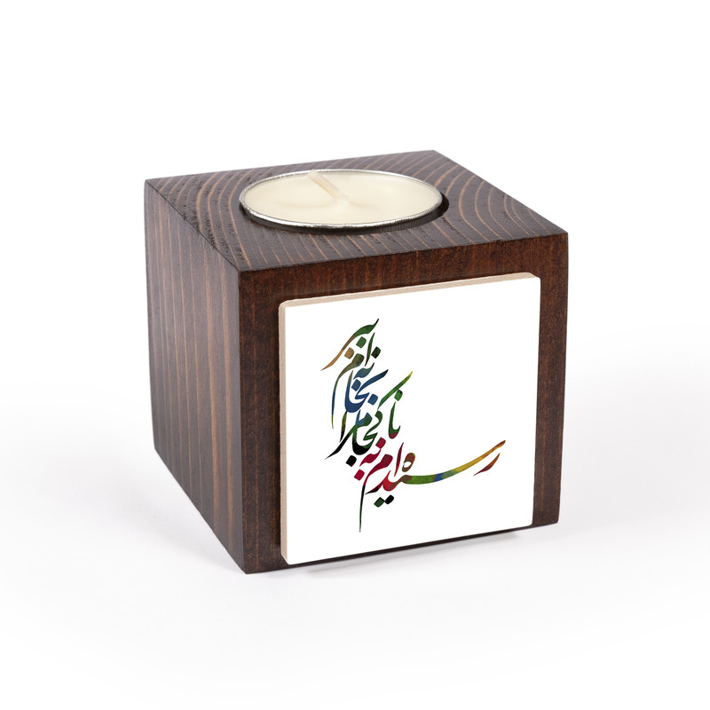  جاشمعی چوبی بیندو مدل JSHBD82