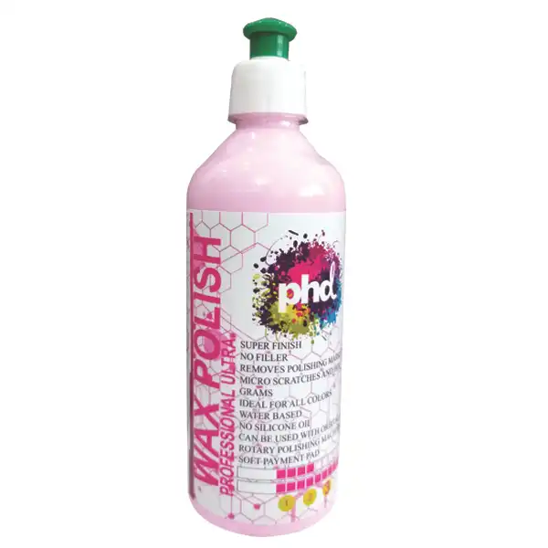 پولیش واکس بدنه خودرو پی اچ دی کد 06 حجم 500 میلی لیتر