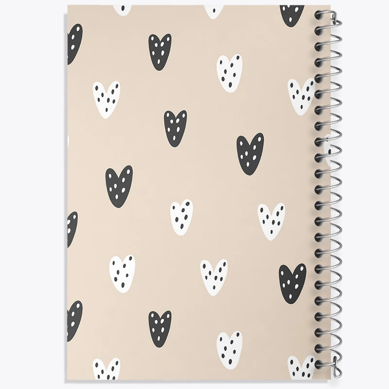 دفتر نقاشی 50 برگ خندالو طرح قلب کد N364