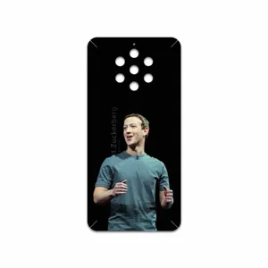 MAHOOT Mark Zuckerberg Cover Sticker for Nokia 9 Pureview