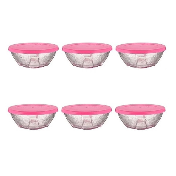 ظرف مربا و عسل لاو مدل BUR63PK0001 مجموعه شش عددی