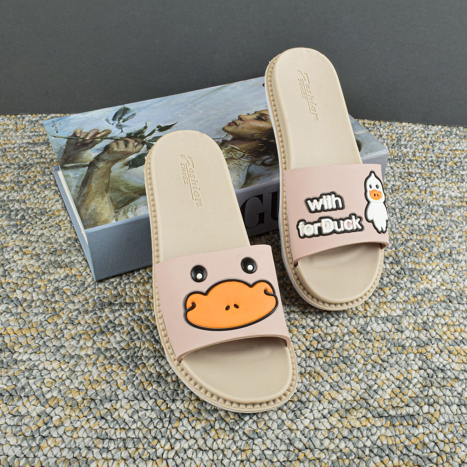 دمپایی زنانه پایون مدل  With For Duck ORG.2836 -  - 6