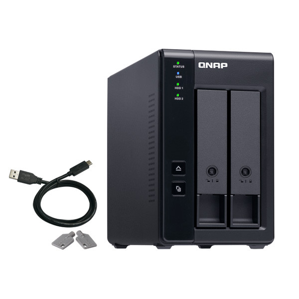 ذخیره ساز تحت شبکه کیونپ مدل TR-002-EU