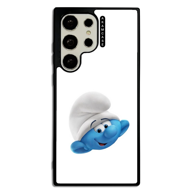 کاور آکام مدل AMC-WSGS23U-SMURFS-12 مناسب برای گوشی موبایل سامسونگ Galaxy S23 Ultra