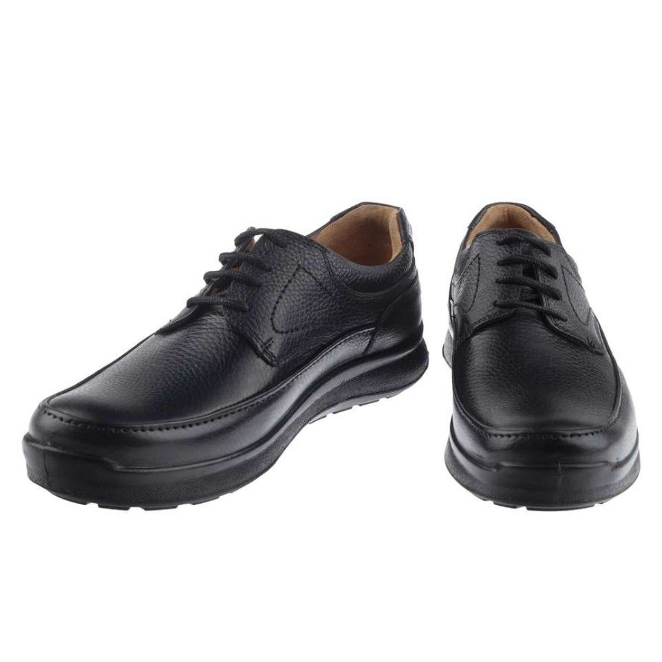 کفش روزمره مردانه آذر پلاس مدل چرم طبیعی کد 9B503 -  - 5