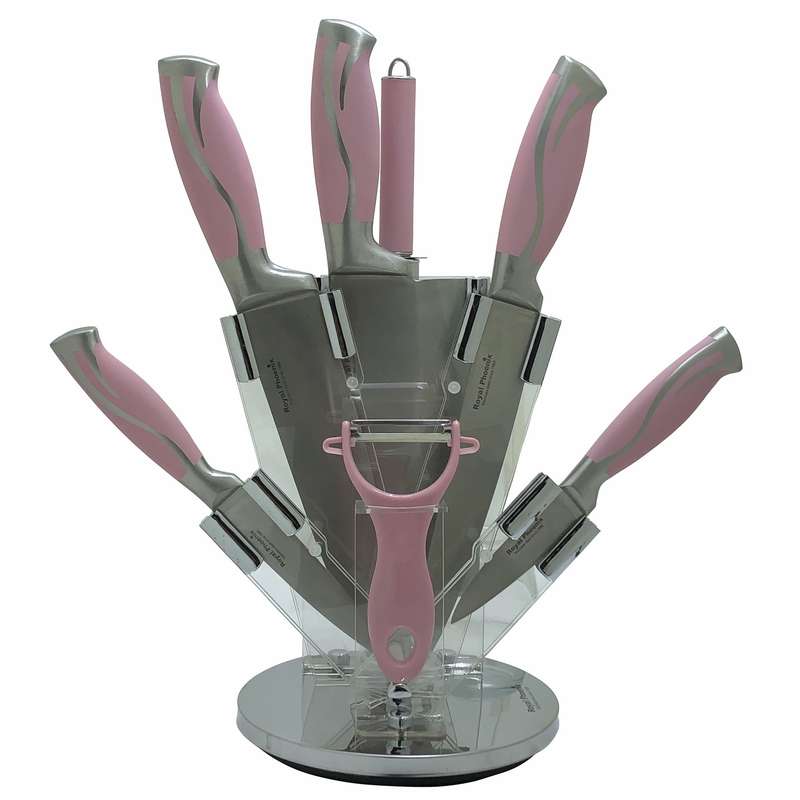 سرویس چاقو آشپزخانه 9 پارچه فونیکس مدل HP-K220