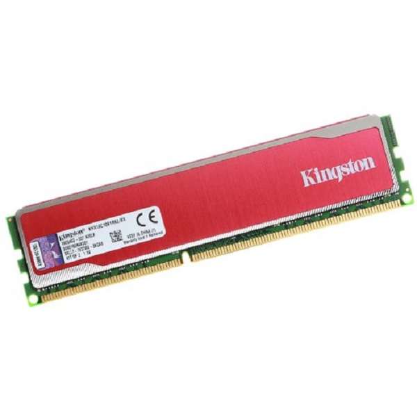 رم دسکتاپ DDR3 تک کاناله 1600 مگاهرتز CL11 کینگستون مدل HYPERX-RED ظرفیت 8 گیگابایت