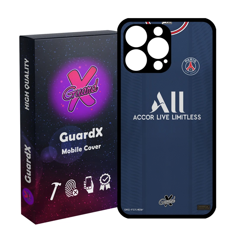 کاور گارد ایکس طرح PSG مدل Glass10360 مناسب برای گوشی موبایل اپل iPhone 14 Pro Max